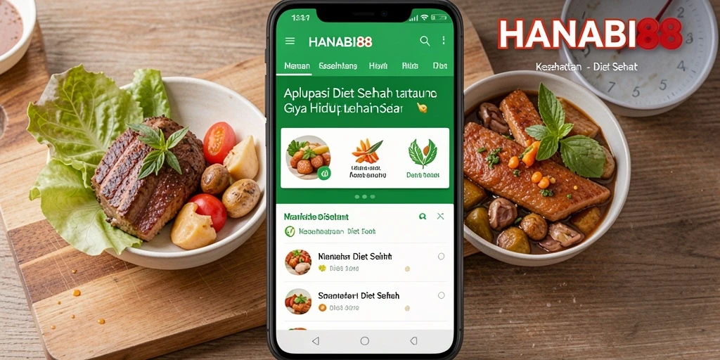 Antarmuka aplikasi HANABI88 yang menarik dan mudah digunakan.